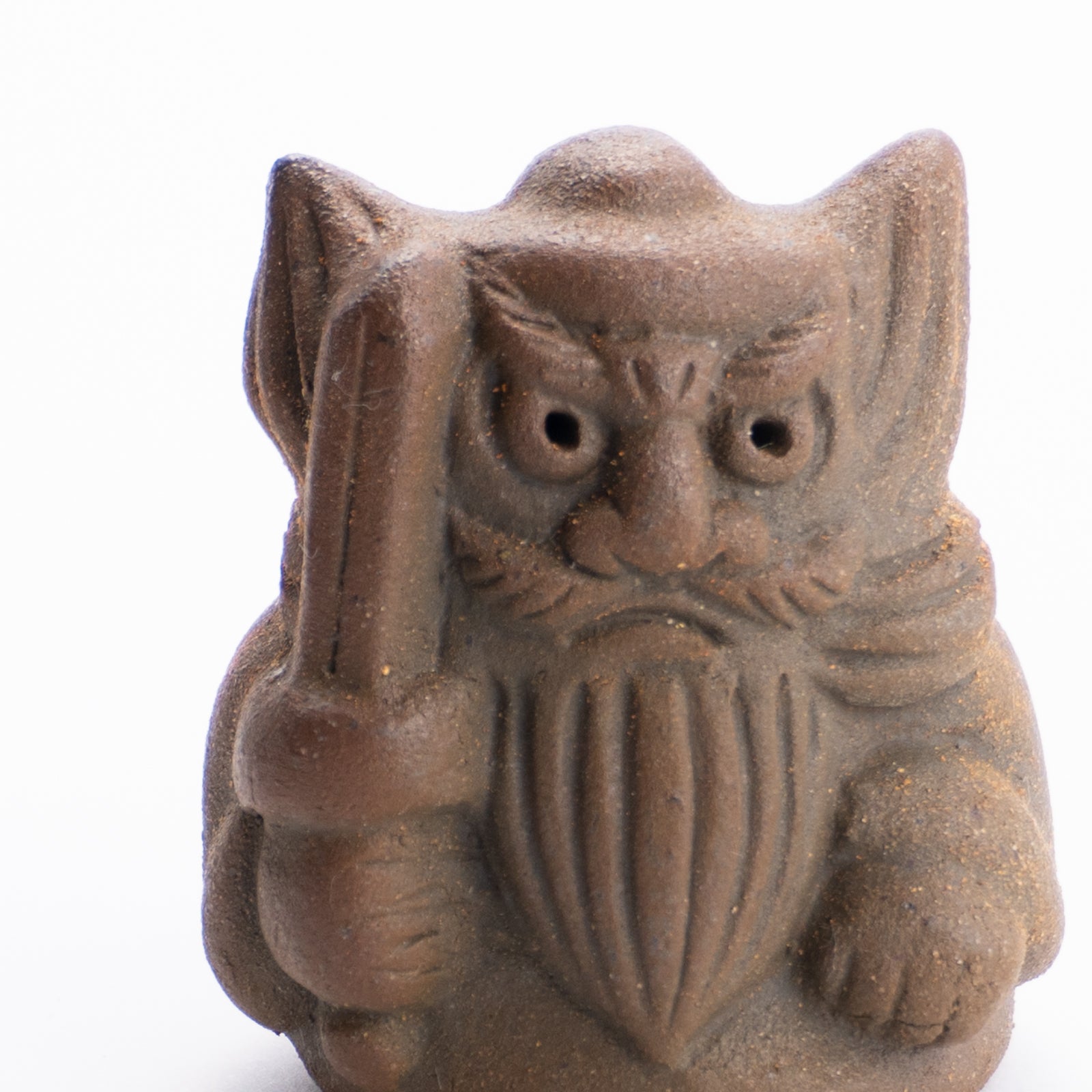 京都 清水焼】陶人形 鍾馗さん（ミニ）穴窯A 吉田瑞希