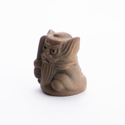 【清水焼】陶人形　鍾馗さん（ミニ）穴窯A　吉田瑞希 KOTOPOTTER