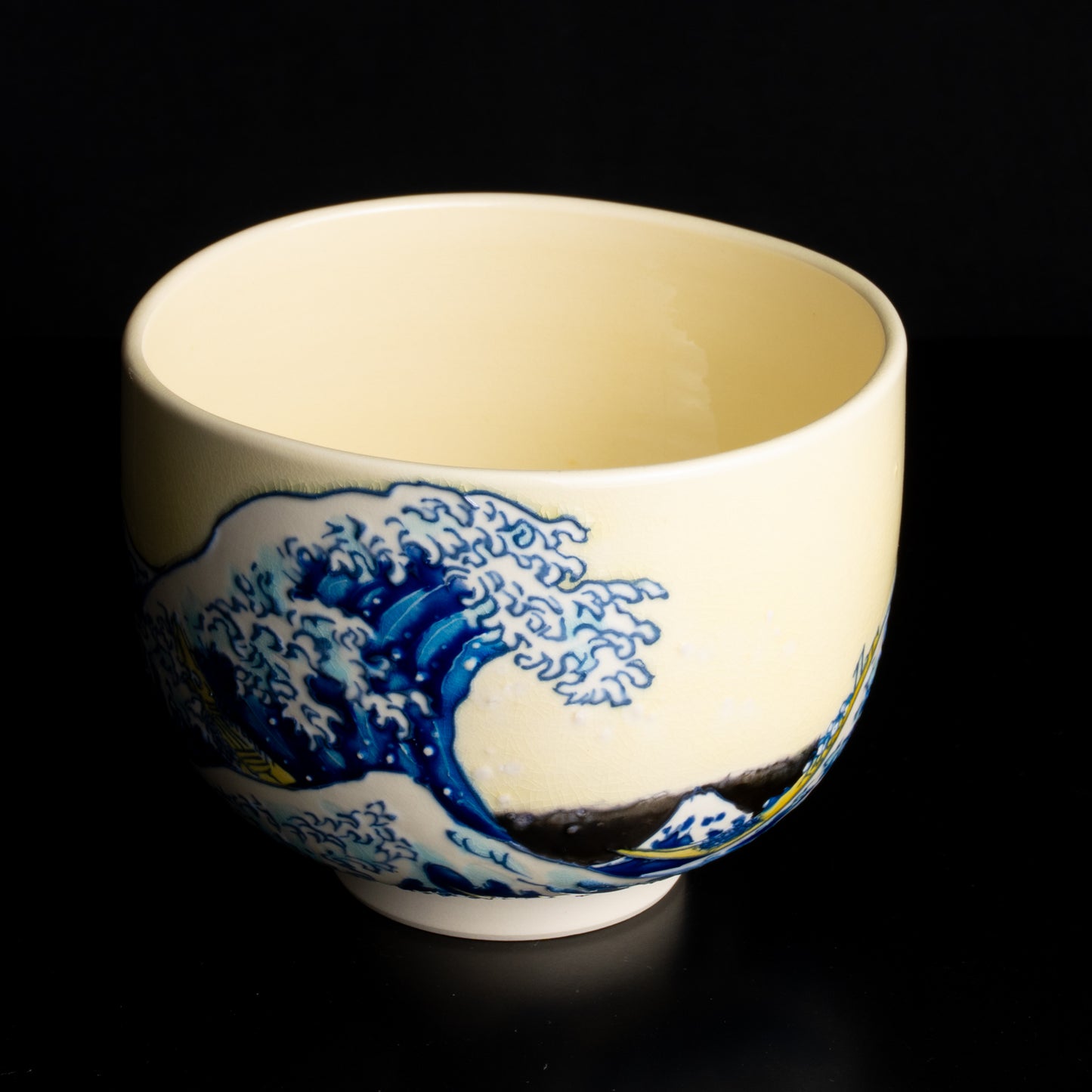 抹茶碗　富嶽三十六景　神奈川沖浪裏 KOTOPOTTER