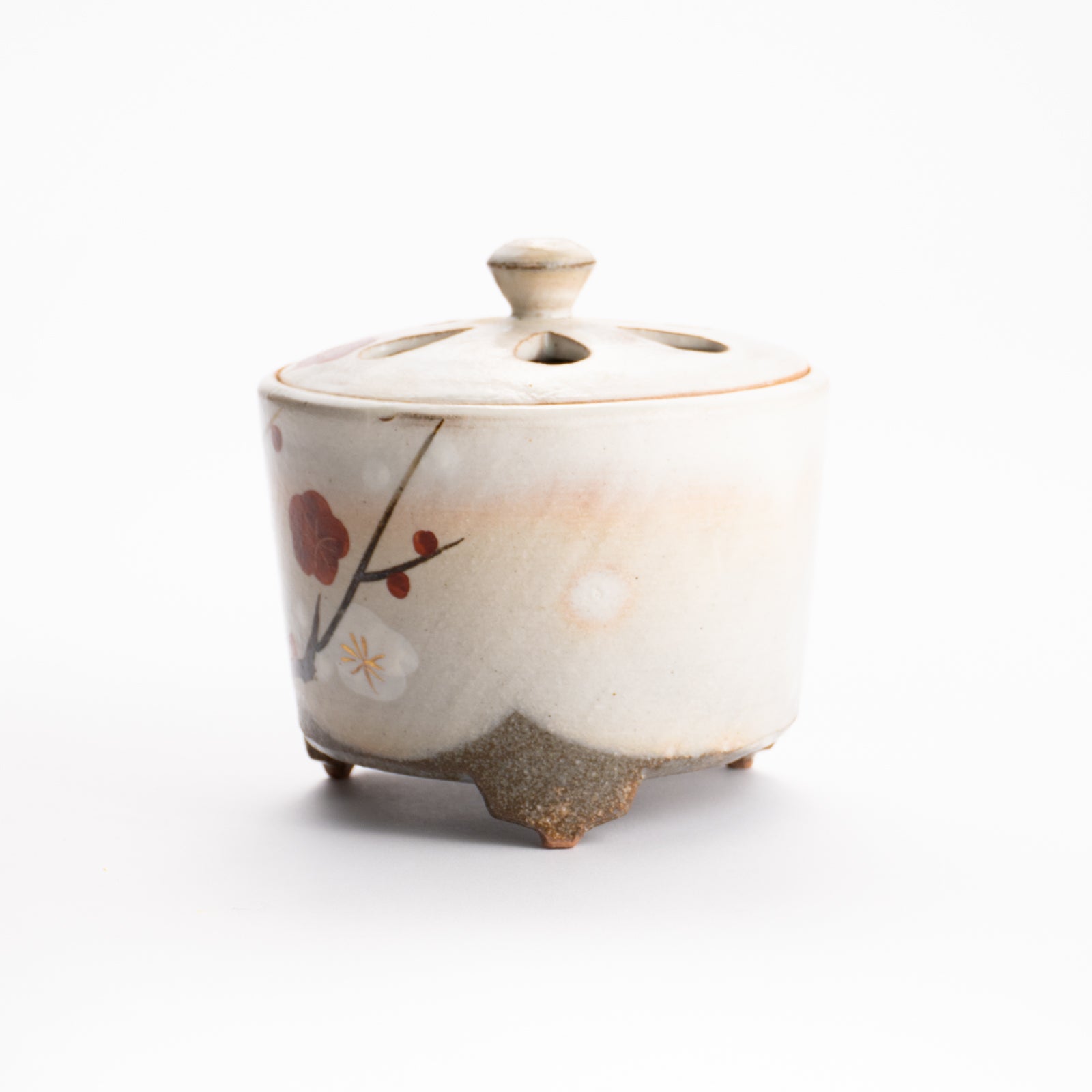 京都清水烧香炉梅花｜俊山窑｜KOTOPOTTER
