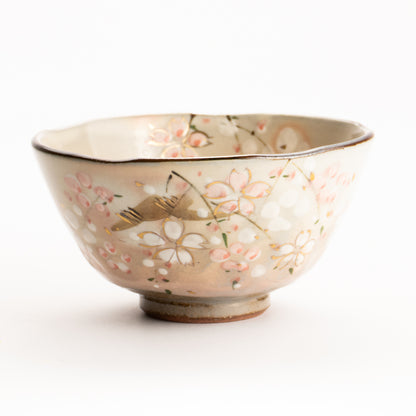 【清水焼】飯碗　雲錦　俊山窯 KOTOPOTTER