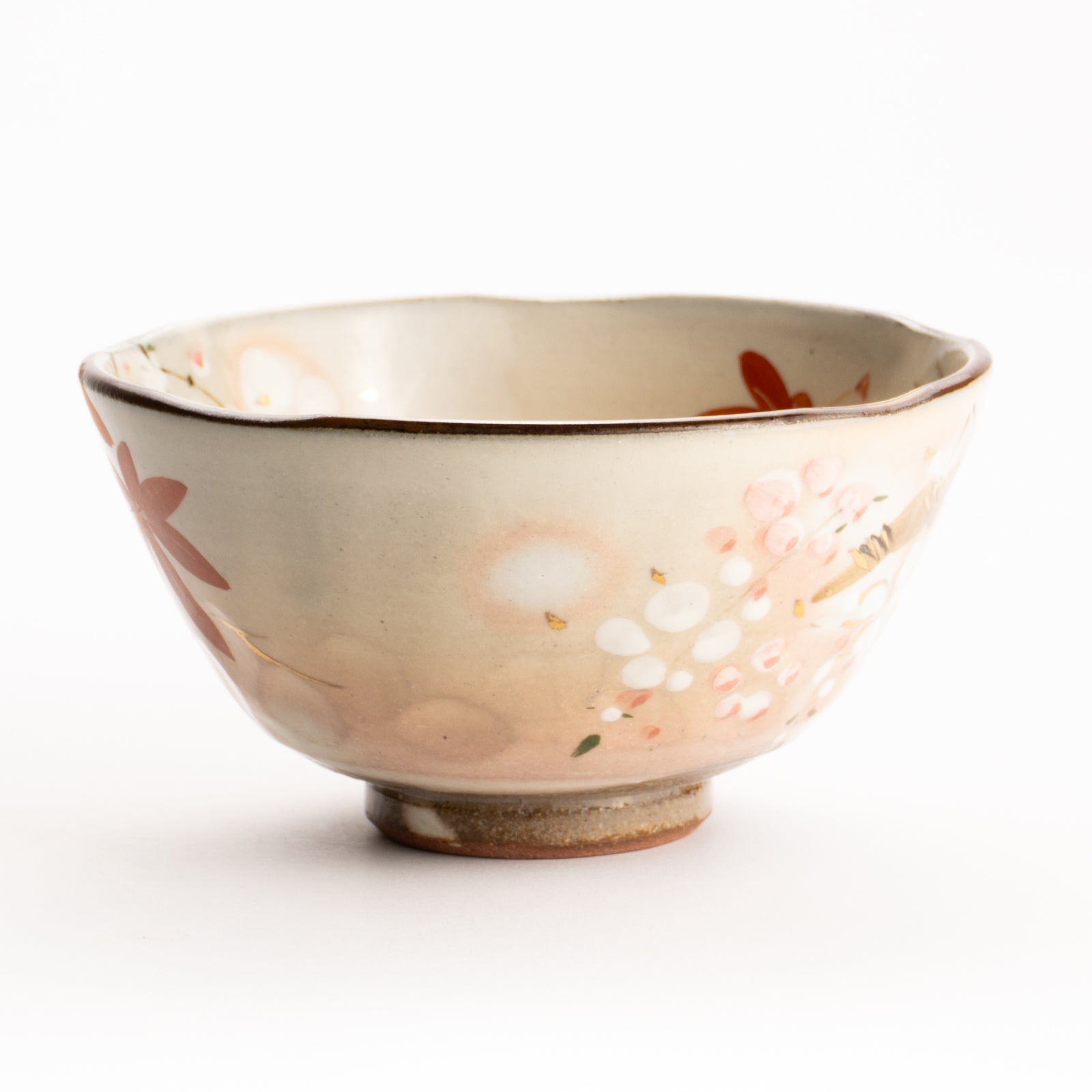 【清水焼】飯碗　雲錦　俊山窯 KOTOPOTTER