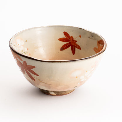 【清水焼】飯碗　雲錦　俊山窯 KOTOPOTTER