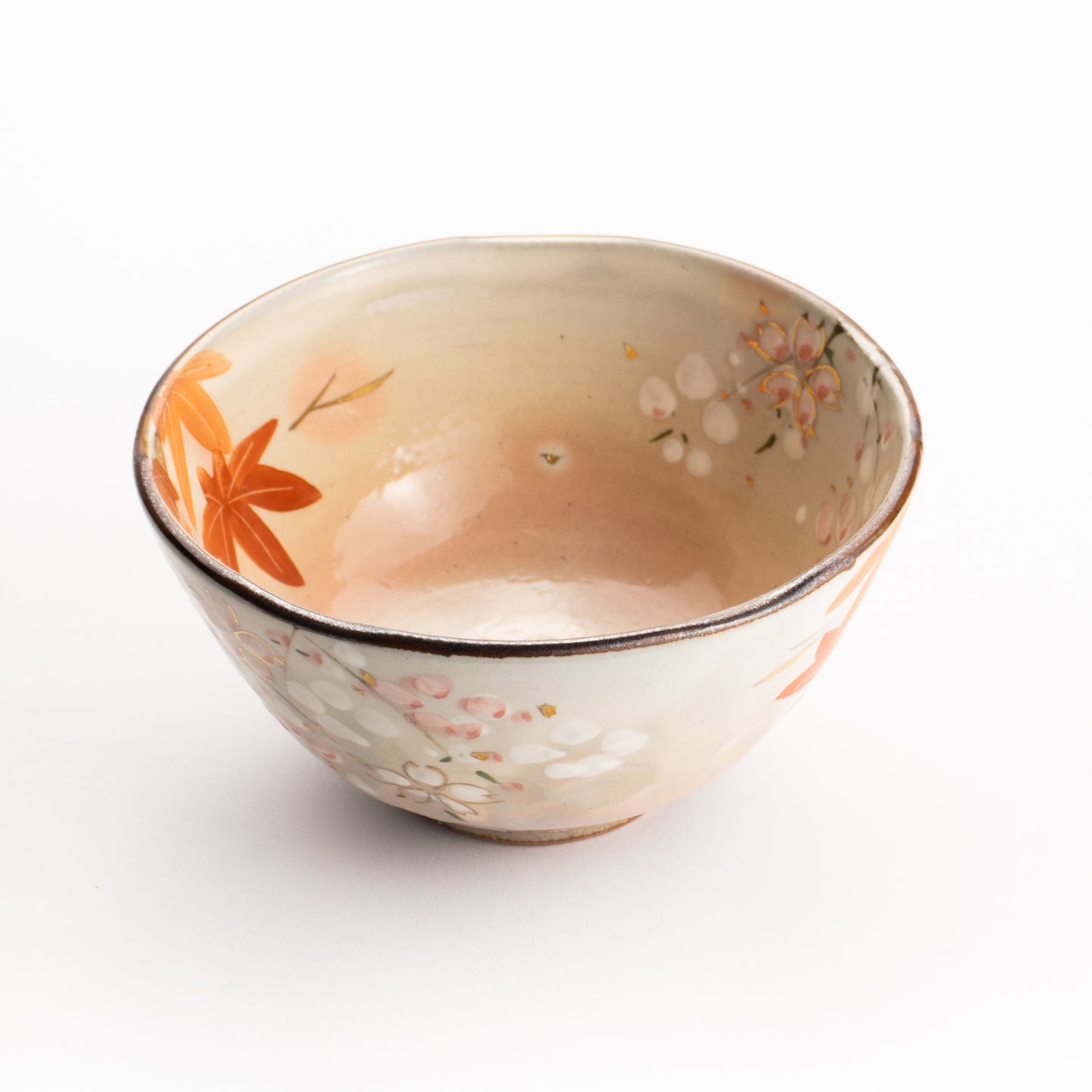 【清水焼】飯碗　雲錦　俊山窯 KOTOPOTTER