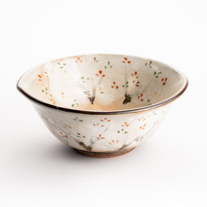 【清水焼】網笠小鉢　雲錦　俊山窯 KOTOPOTTER