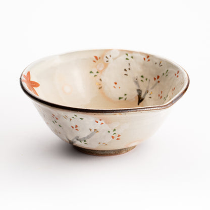 【清水焼】網笠小鉢　雲錦　俊山窯 KOTOPOTTER