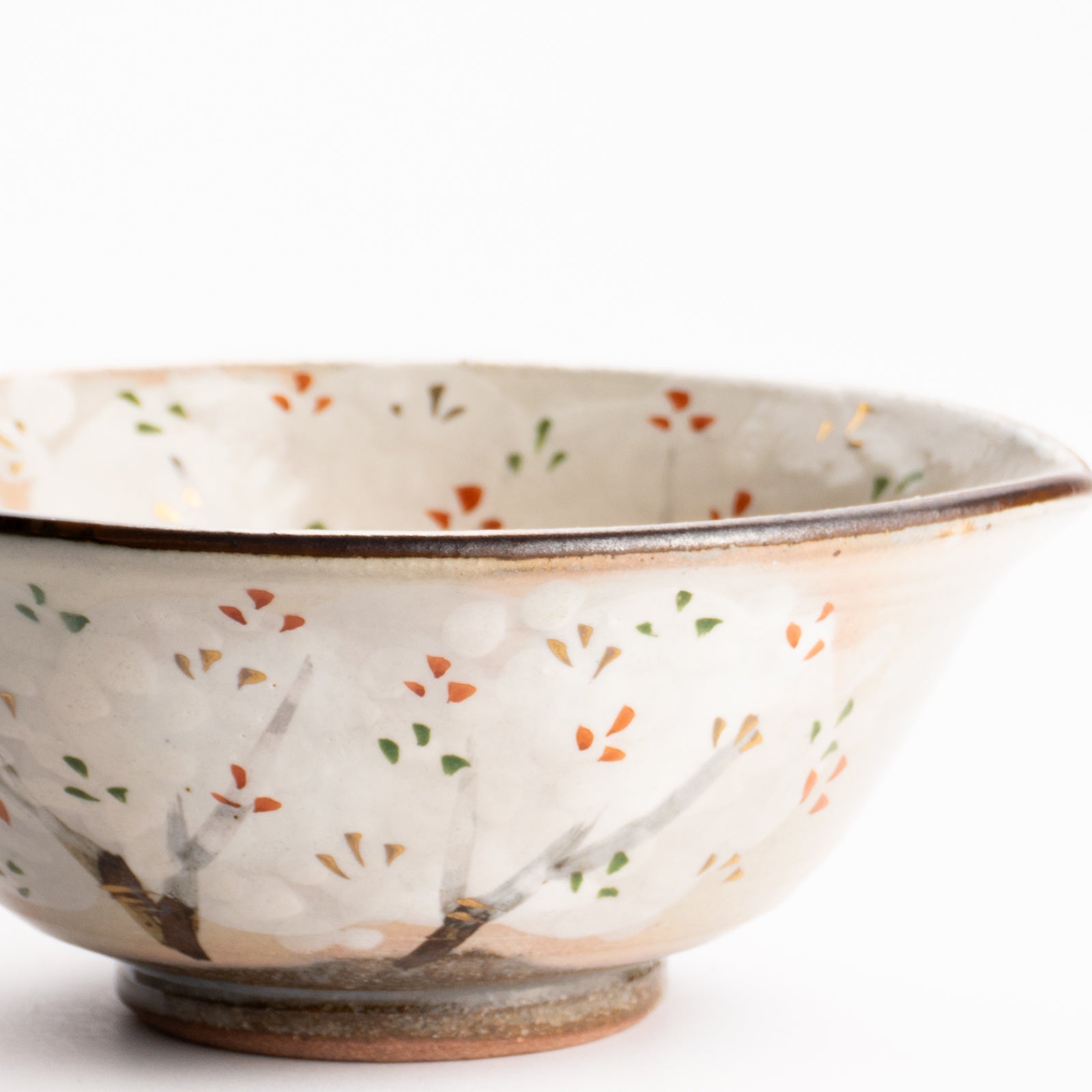 【清水焼】網笠小鉢　雲錦　俊山窯 KOTOPOTTER