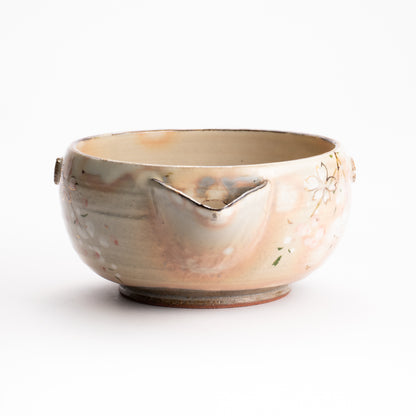 【清水焼】片口　桜　俊山窯 KOTOPOTTER