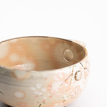 【清水焼】片口　桜　俊山窯 KOTOPOTTER