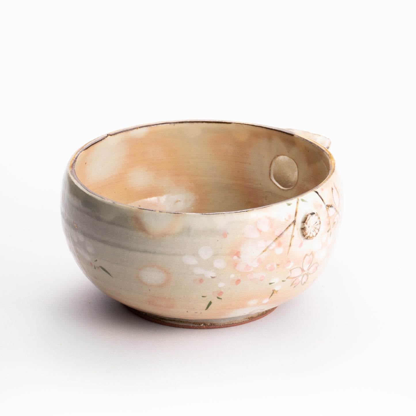 【清水焼】片口　桜　俊山窯 KOTOPOTTER
