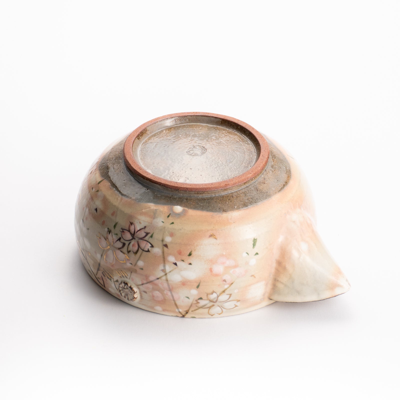 【清水焼】片口　桜　俊山窯 KOTOPOTTER
