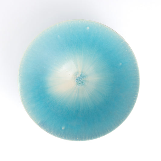 ボウル L　碧釉　大日窯 - Handcrafted Japanese pottery from Kyoto - Kyo ware / Kiyomizu ware.