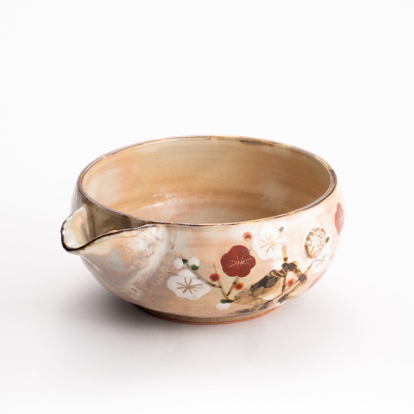 【清水焼】片口　梅　俊山窯 KOTOPOTTER