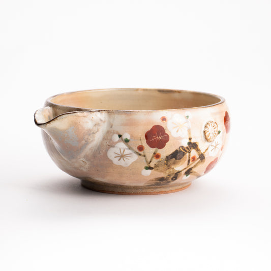 【清水焼】片口　梅　俊山窯 KOTOPOTTER