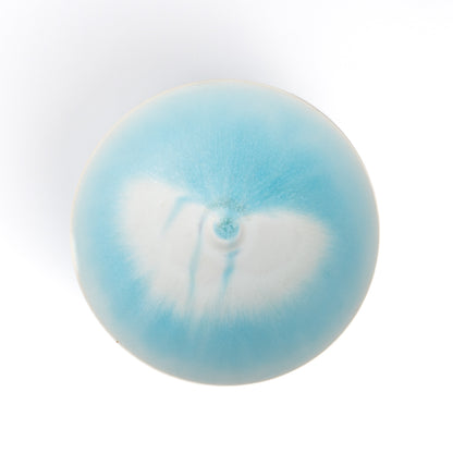 ボウル　碧釉A　大日窯 - Handcrafted Japanese pottery from Kyoto - Kyo ware / Kiyomizu ware.