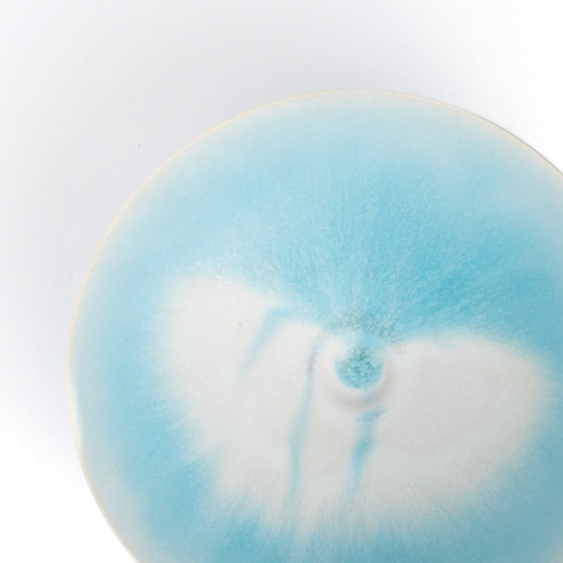 ボウル　碧釉A　大日窯 - Handcrafted Japanese pottery from Kyoto - Kyo ware / Kiyomizu ware.