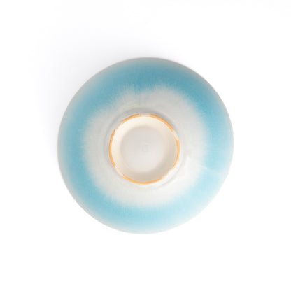 ボウル　碧釉A　大日窯 - Handcrafted Japanese pottery from Kyoto - Kyo ware / Kiyomizu ware.