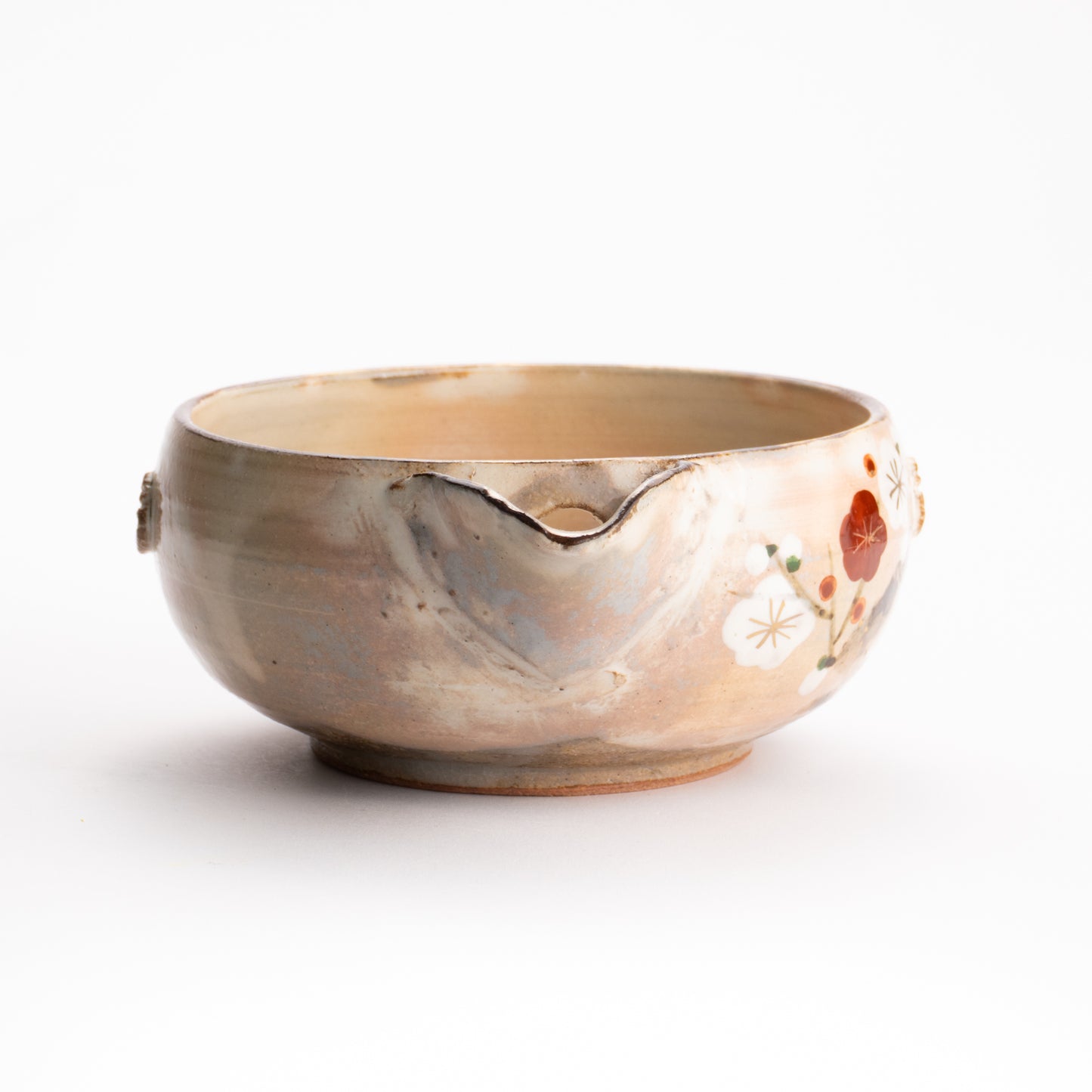 【清水焼】片口　梅　俊山窯 KOTOPOTTER