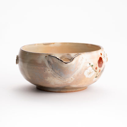 【清水焼】片口　梅　俊山窯 KOTOPOTTER