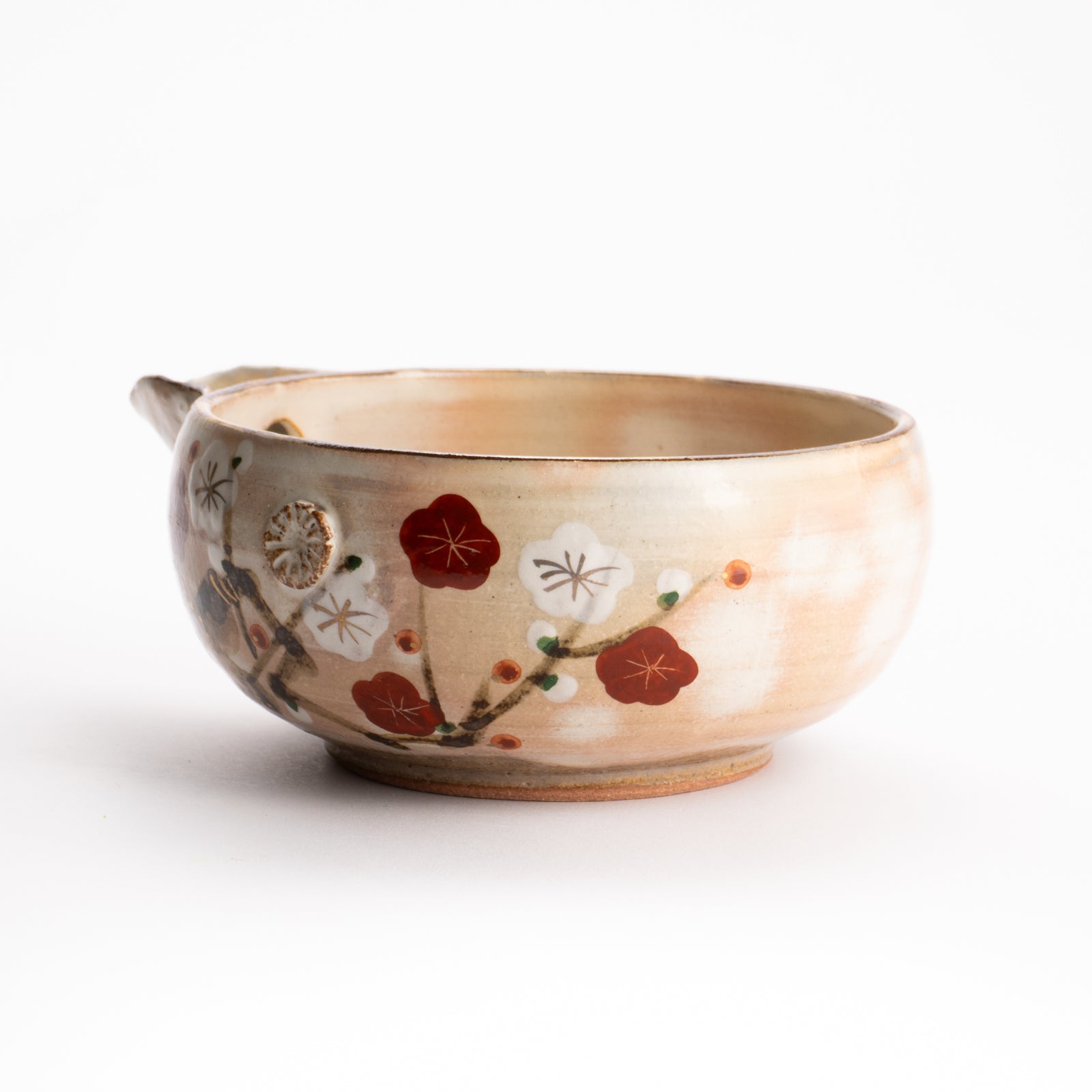 【清水焼】片口　梅　俊山窯 KOTOPOTTER