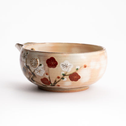 【清水焼】片口　梅　俊山窯 KOTOPOTTER