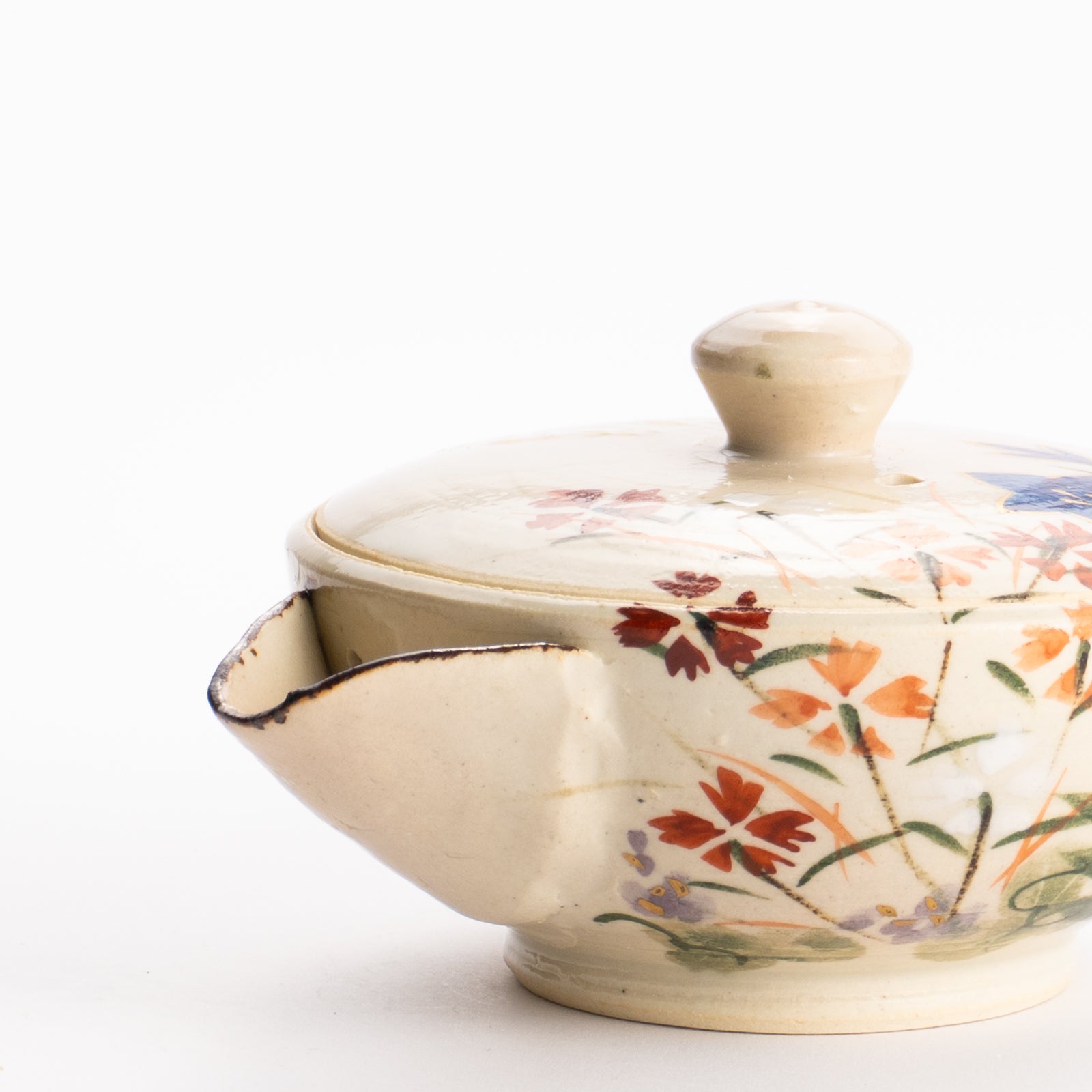 【清水焼】玉露宝瓶　秋草　俊山窯 KOTOPOTTER