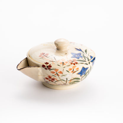 【清水焼】玉露宝瓶　秋草　俊山窯 KOTOPOTTER