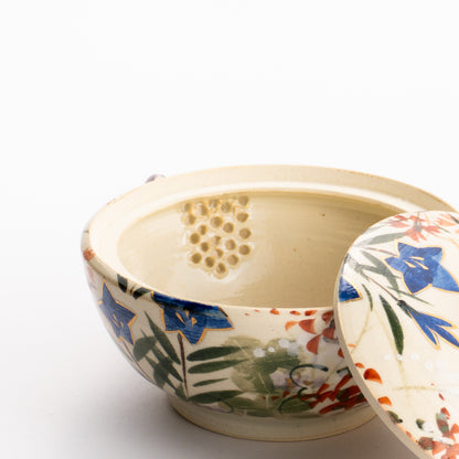 【清水焼】玉露宝瓶　秋草　俊山窯 KOTOPOTTER