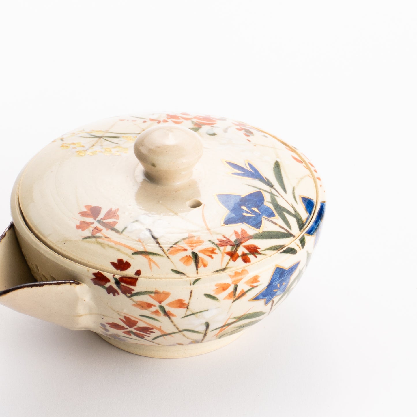 【清水焼】玉露宝瓶　秋草　俊山窯 KOTOPOTTER