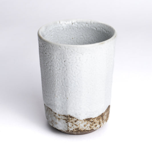 湯呑　灰釉A　竹村繁男 - Handcrafted Japanese pottery from Kyoto - Kyo ware / Kiyomizu ware.