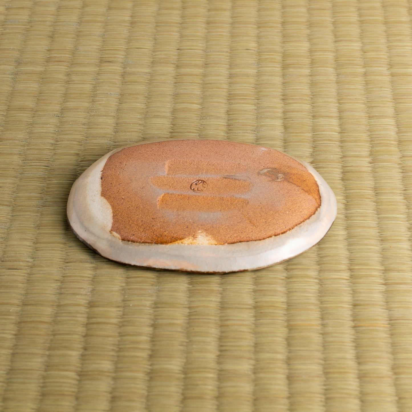 【清水焼】楕円小皿　藤　俊山窯 KOTOPOTTER