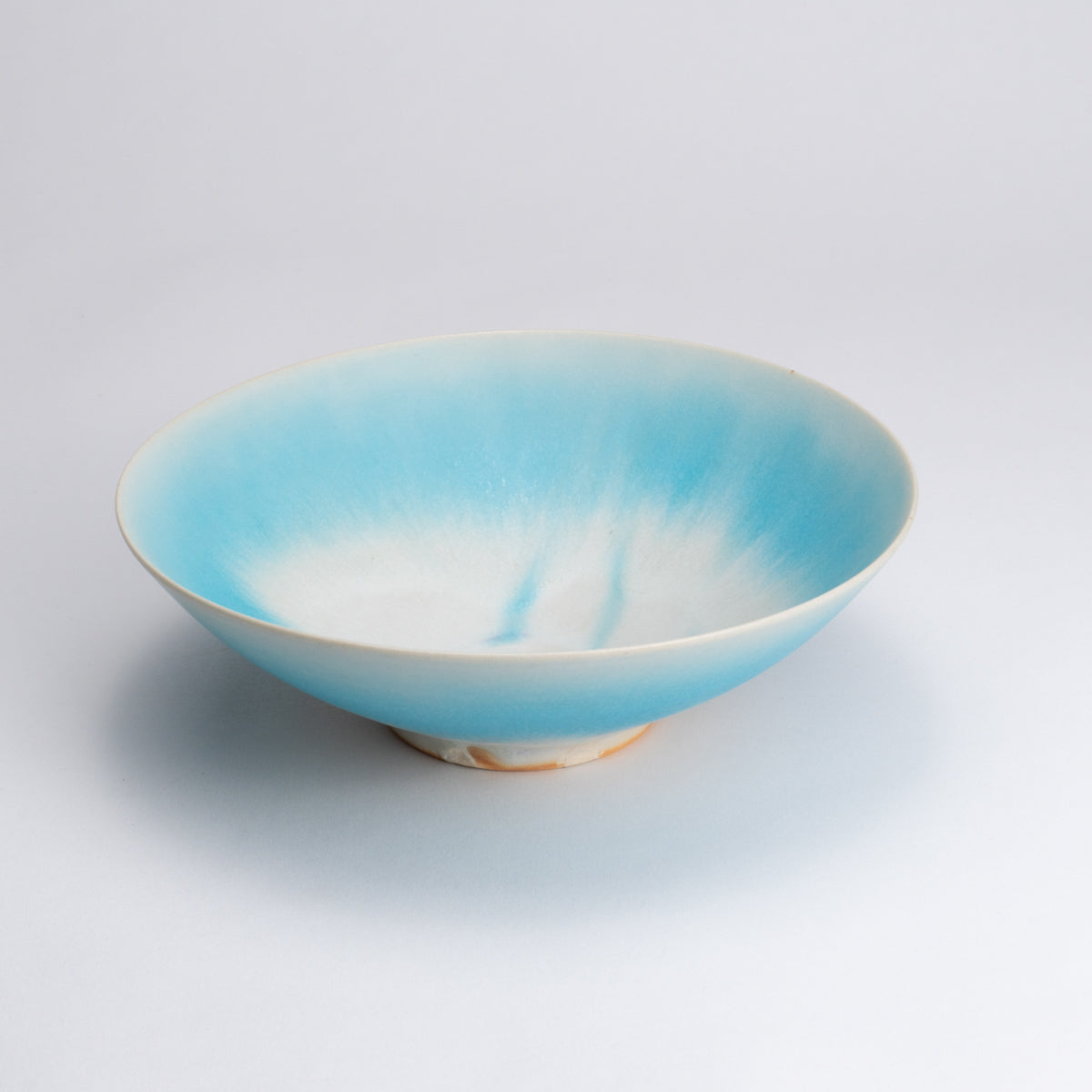 ボウル　碧釉A　大日窯 - Handcrafted Japanese pottery from Kyoto - Kyo ware / Kiyomizu ware.