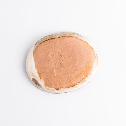 【清水焼】楕円小皿　紫陽花　俊山窯 KOTOPOTTER