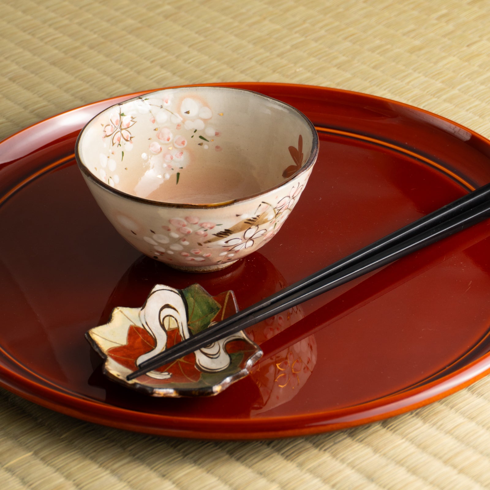 【清水焼】飯碗　雲錦　俊山窯 KOTOPOTTER