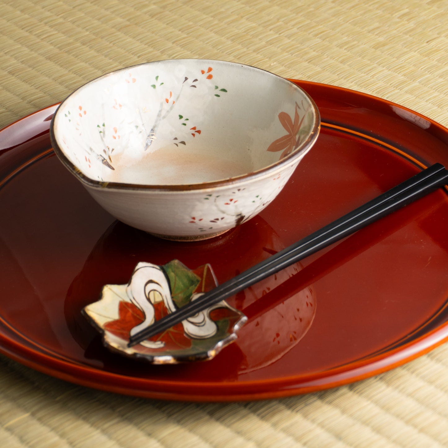 【清水焼】網笠小鉢　雲錦　俊山窯 KOTOPOTTER