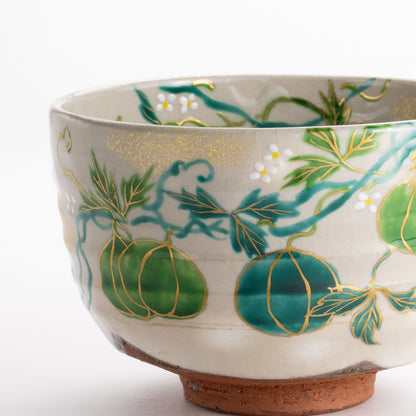 抹茶碗　粉引風船葛　宗絢 KOTOPOTTER