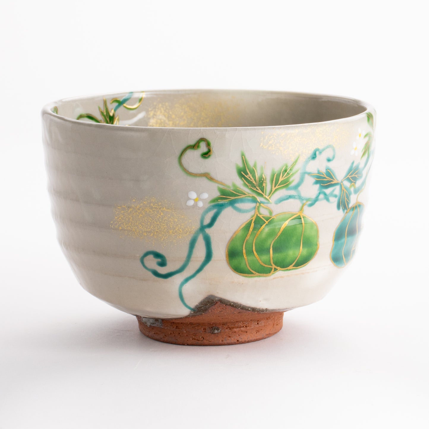 抹茶碗　粉引風船葛　宗絢 KOTOPOTTER