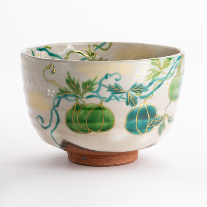 抹茶碗　粉引風船葛　宗絢 KOTOPOTTER