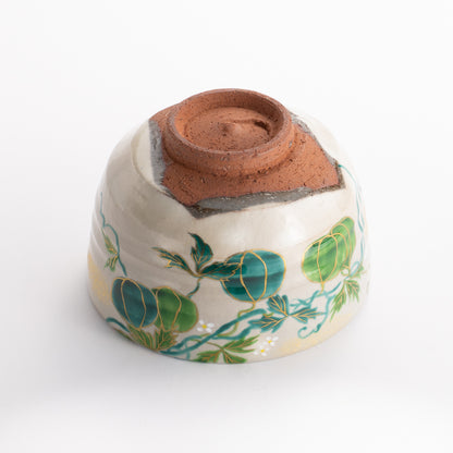 抹茶碗　粉引風船葛　宗絢 KOTOPOTTER