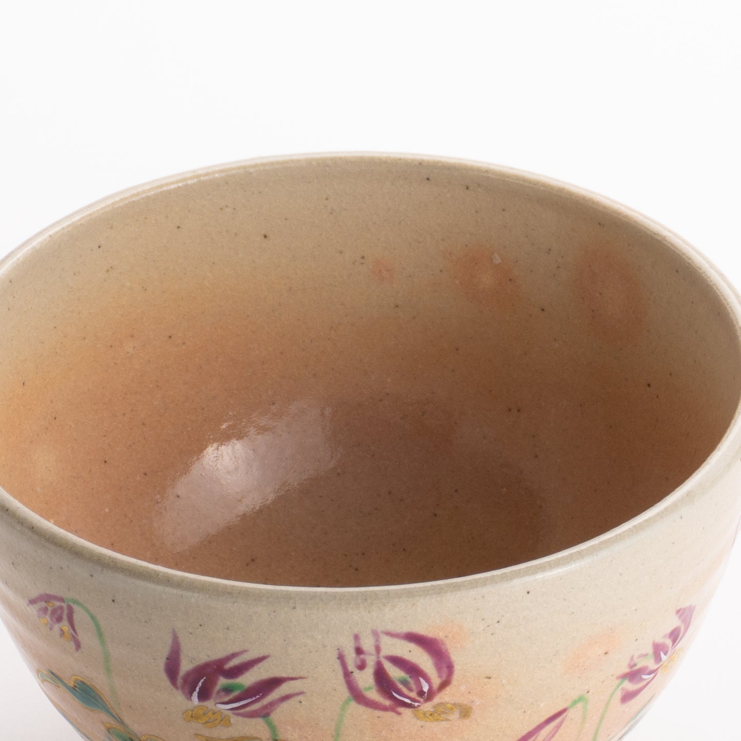 抹茶碗　灰釉 片栗　宗絢 KOTOPOTTER