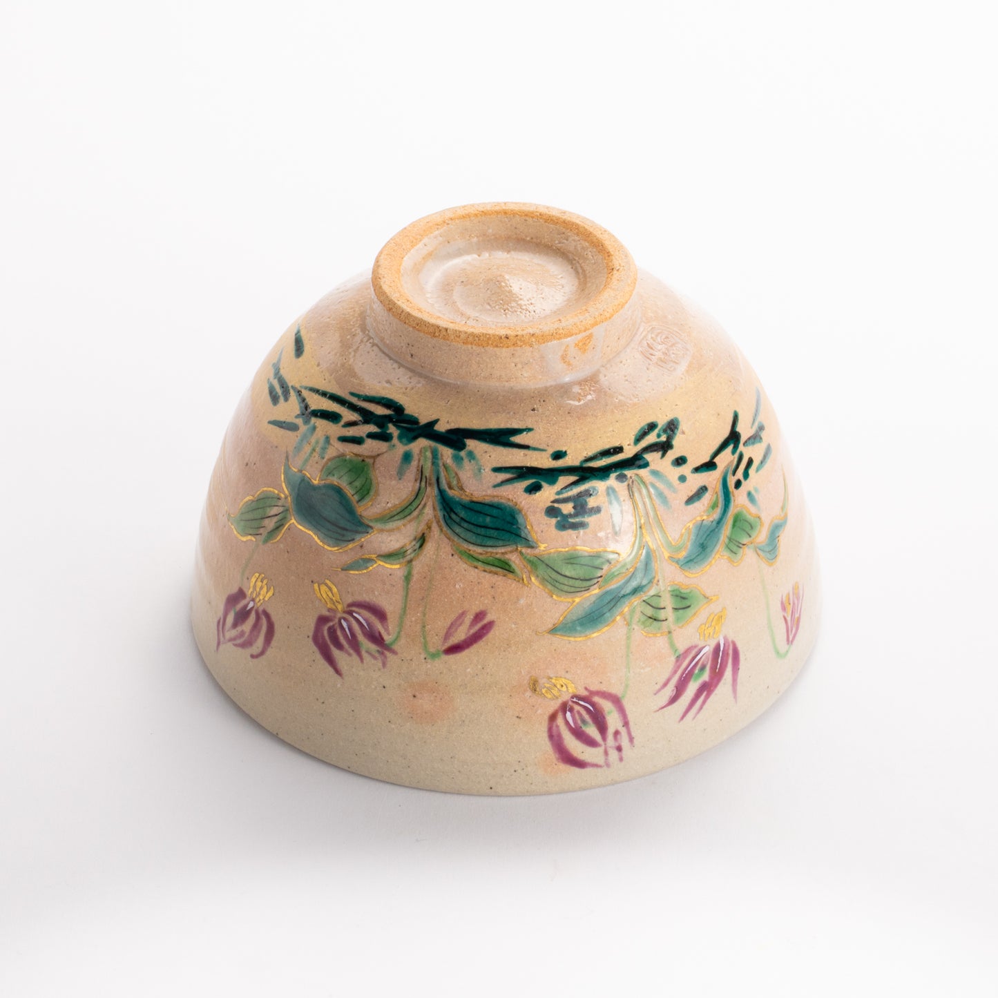 抹茶碗　灰釉 片栗　宗絢 KOTOPOTTER