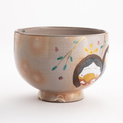 抹茶碗　お雛様　宗絢 KOTOPOTTER