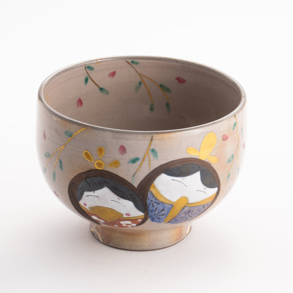 抹茶碗　お雛様　宗絢 KOTOPOTTER