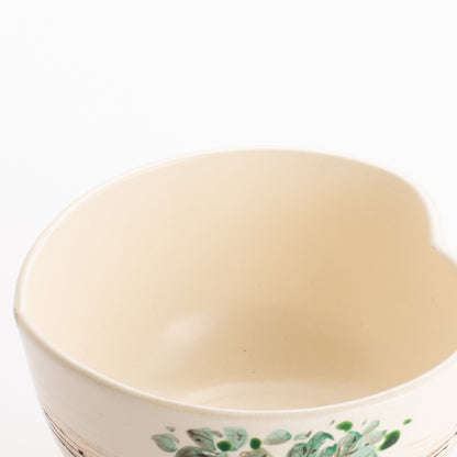 抹茶碗　カブの絵　宗絢 KOTOPOTTER