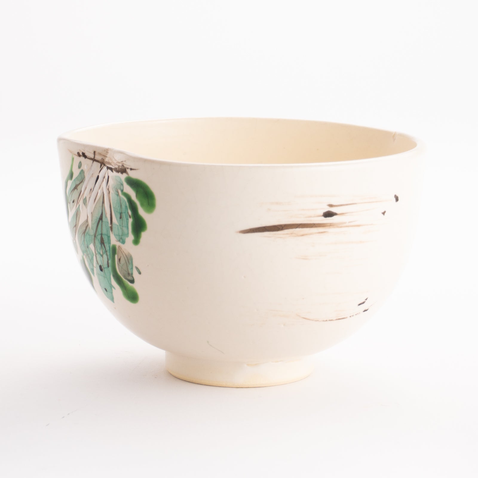 抹茶碗　カブの絵　宗絢 KOTOPOTTER