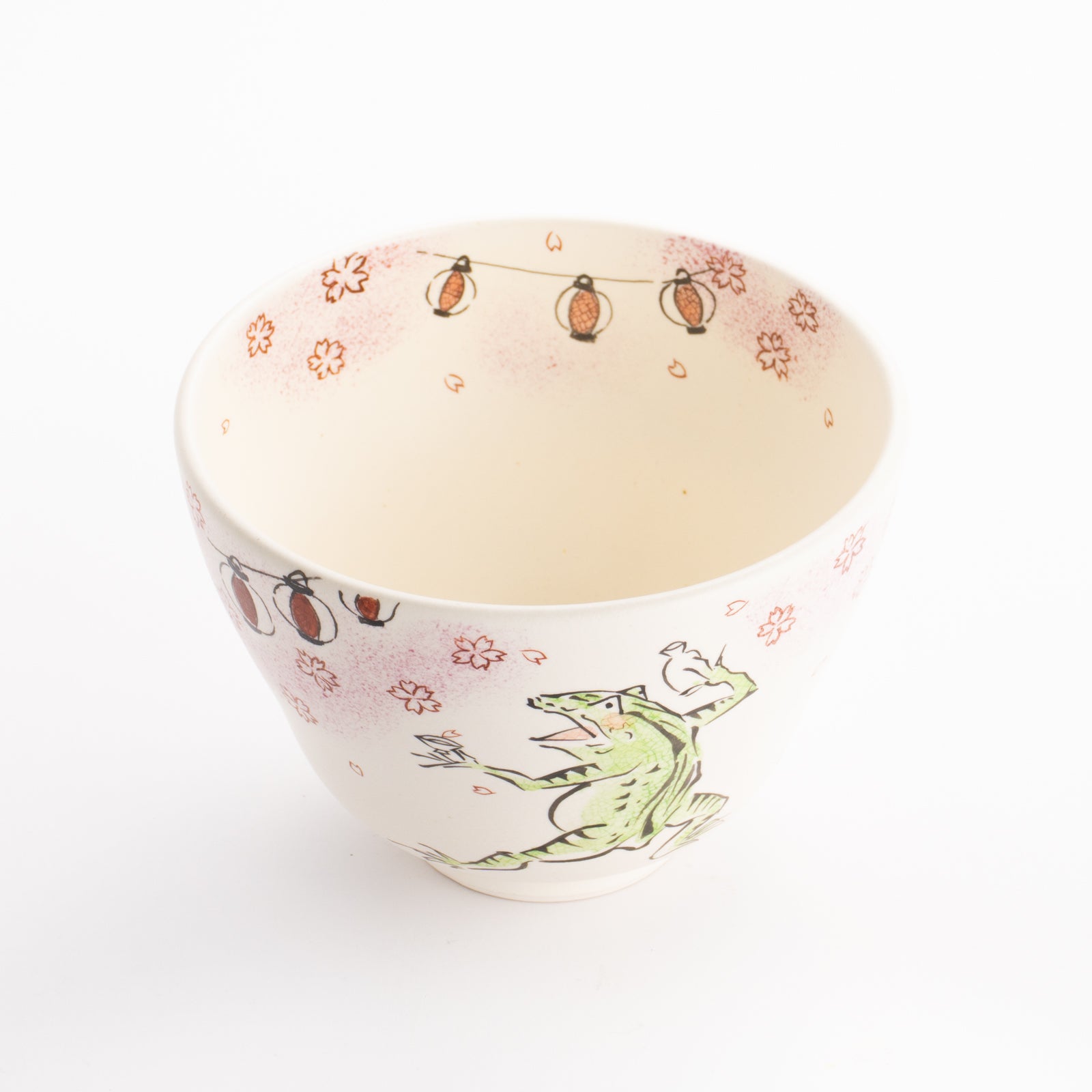 抹茶碗　鳥獣戯画「春の宴」　宗絢 KOTOPOTTER