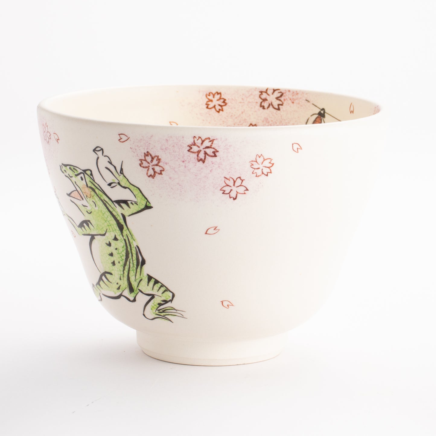 抹茶碗　鳥獣戯画「春の宴」　宗絢 KOTOPOTTER