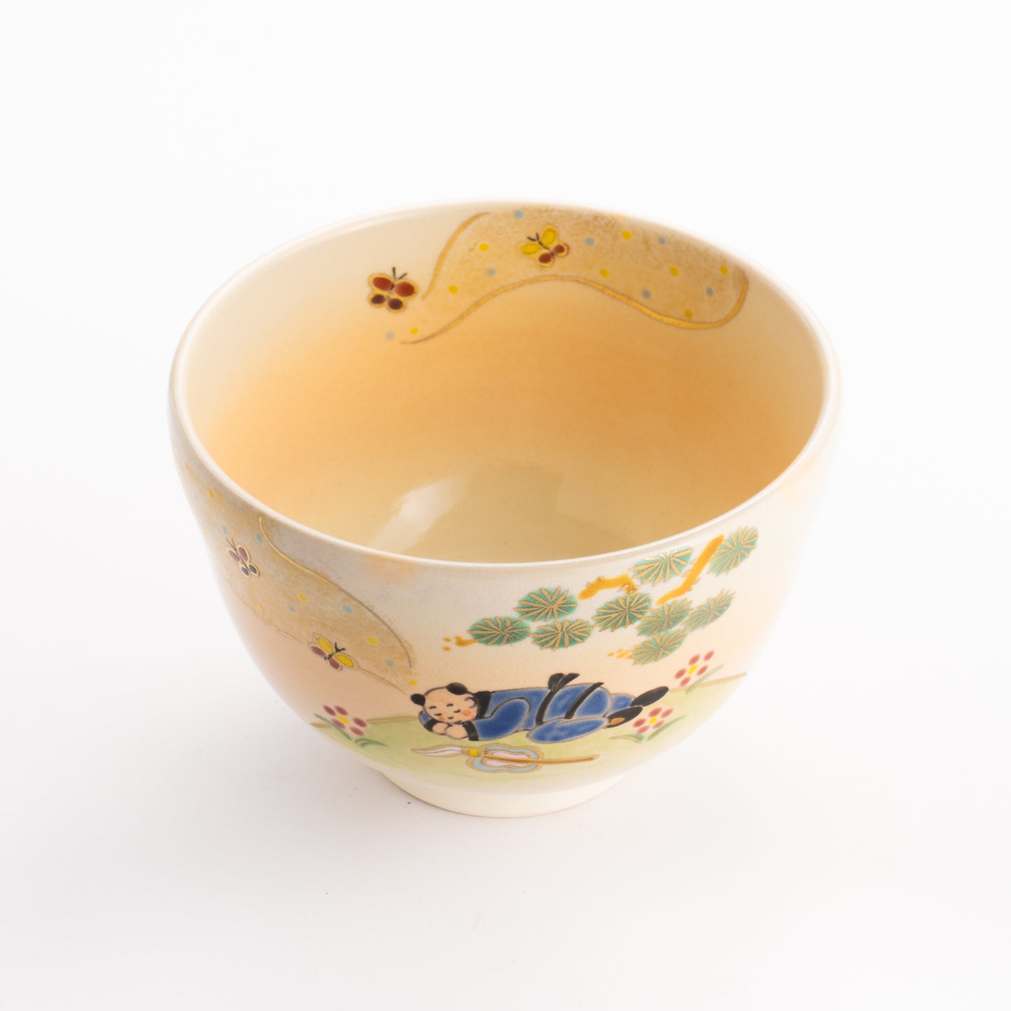 抹茶碗　童子の春眠　宗絢 KOTOPOTTER