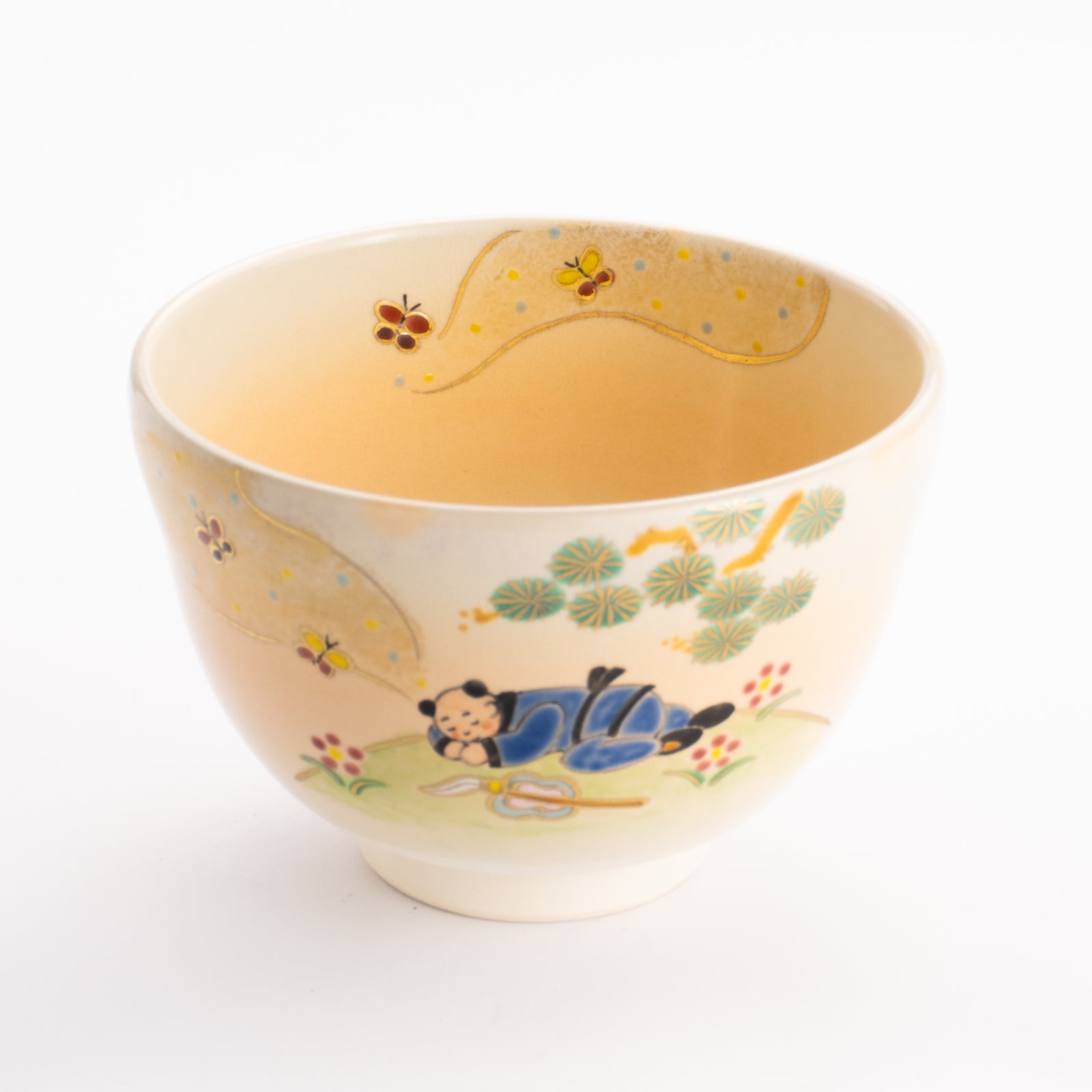 抹茶碗　童子の春眠　宗絢 KOTOPOTTER