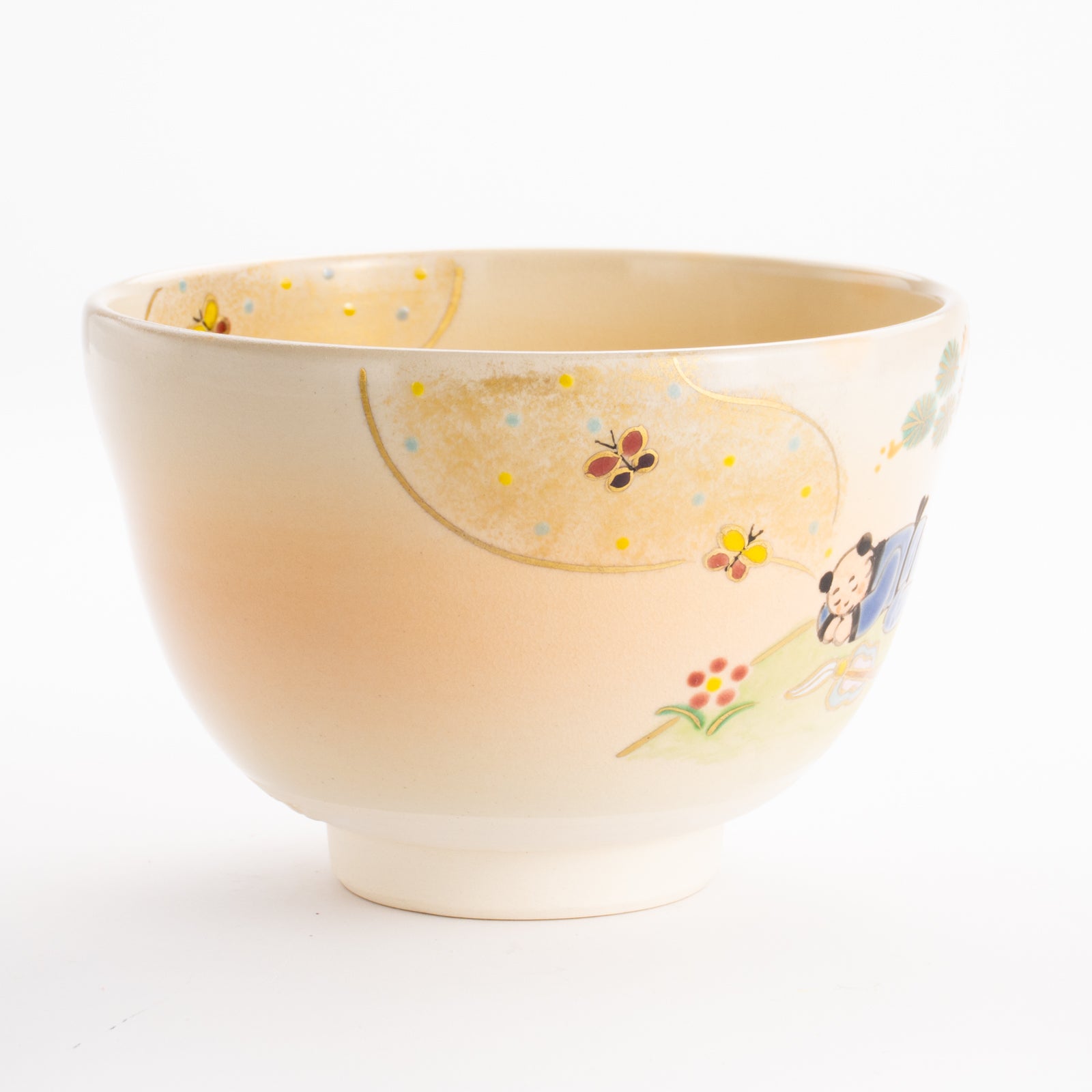 抹茶碗　童子の春眠　宗絢 KOTOPOTTER